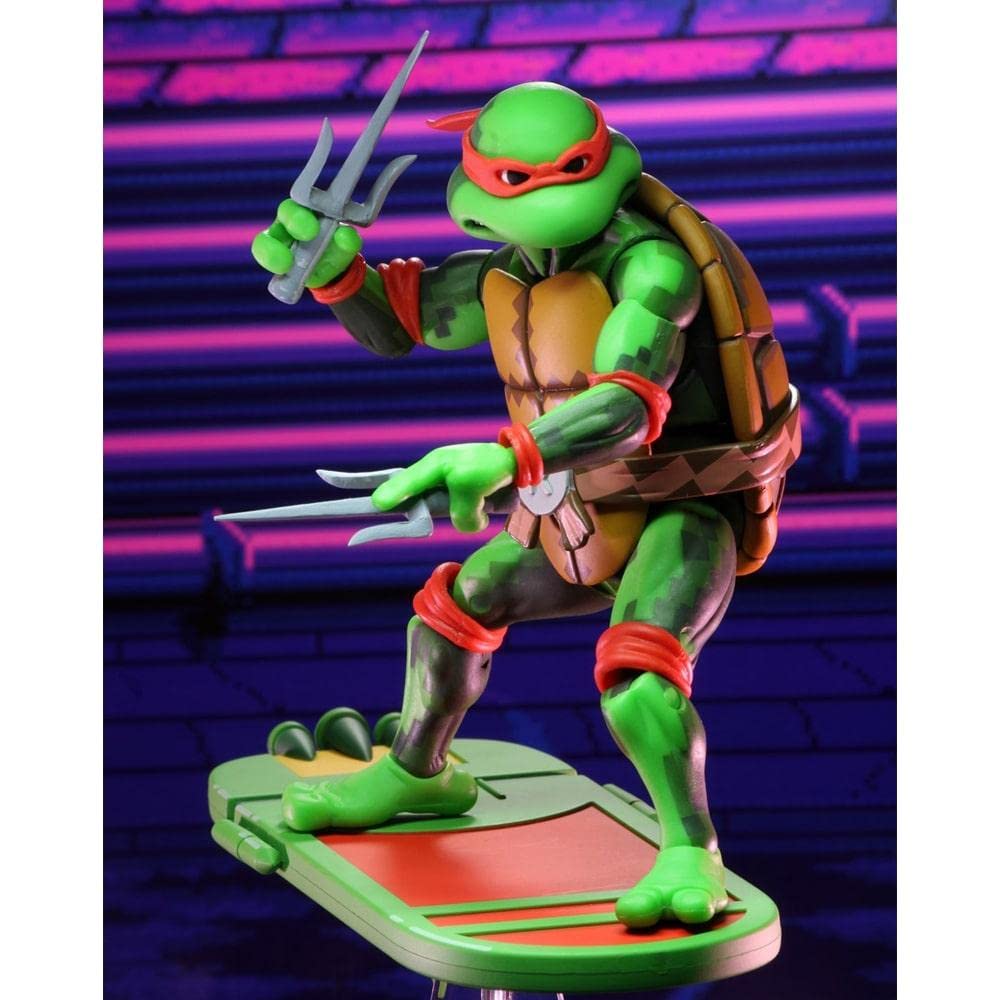 NECA Teenage Mutant Ninja Turtles: Turtles in Time - 7" Scale Action Figure - Raphael