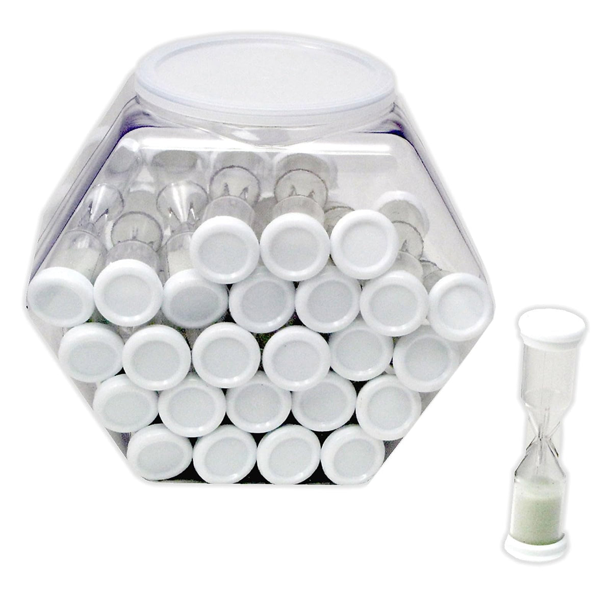 Koplow Games 1 Minute Sand Timer Class Pack , White