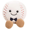 Cuddly Big Soft Plush Realistic Baseball Ball Halloween Stuffed Toy Doll, 6" Baseball Plushie Toys Best Birthday Christmas Anniversary Fiesta Party