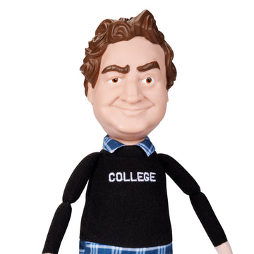 Shelf Talkers 12" Talking Plush Bluto from Animal House Movie, Pull String Toy Collectible Plush