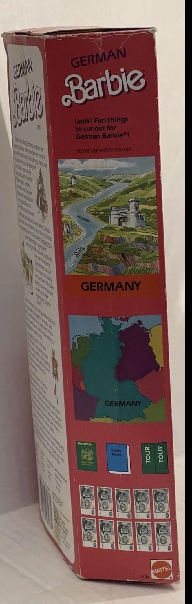 Mattel Dolls of the World German Barbie 1st Edition (1987)