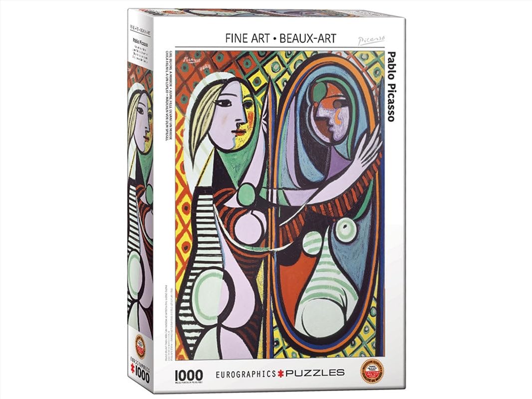 Girl Before a Mirror by Pablo Picasso