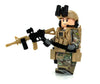 Battle Brick 1.6 Inches Tall Army Ranger OCP SF Soldier Custom Collectible Minifigure | Accessories Made in The USA | Genuine Military Minifig | Great