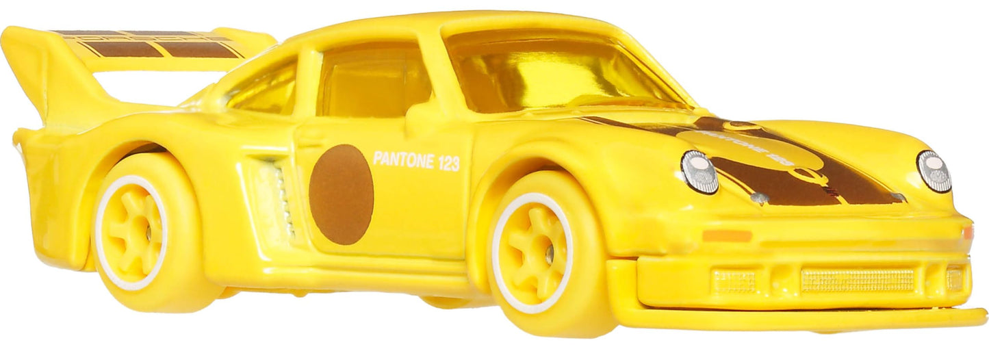 Hot Wheels Toy Cars & Van Multipack, Collectible Pantone 1:64 Scale Die-Cast Vehicles Featuring Classic Colors & Artistic Packaging
