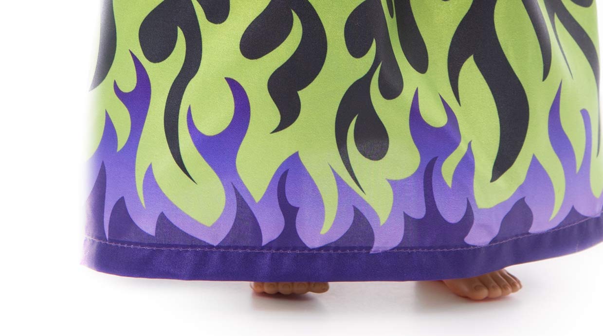 Little Adventures Dragon Queen Doll Dress - Doll Not Included - Machine Washable Child Pretend Play and Party Doll Clothes with No Glitter