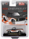 M2 Machines 1:64 1992 Chevrolet C1500 SS 454 Two-Tone White with Grey - MiJo Exclusives Limited Edition Diecast Vehicle Toy Model