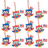Patriotic Owl Ornament Craft Kit -12 - Crafts for Kids and Fun Home Activities