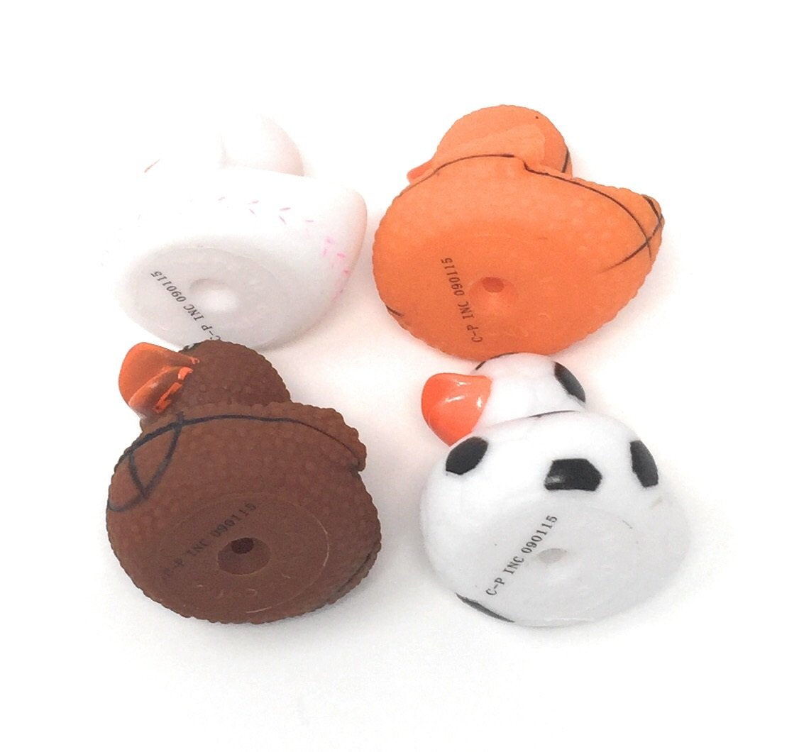 U.S. Toy Small Sports Ball Rubber Ducks