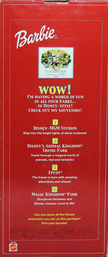 Walt Disney World Barbie Four Parks One World