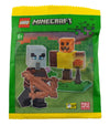 LEGO Minecraft: Pillager Minifigure with Training Dummy (Ages 6+)