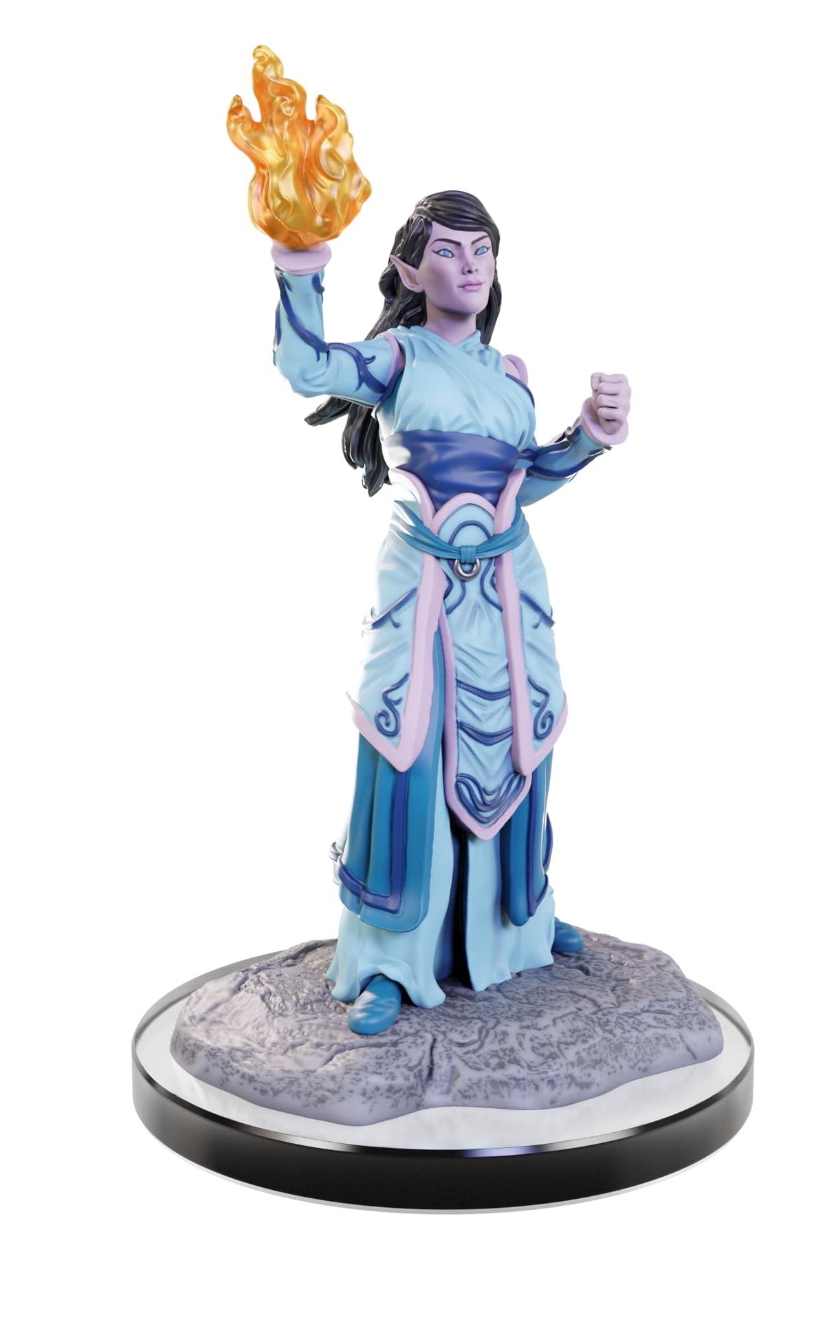WizKids D&D Nolzur's Marvelous Miniatures: Elf Wizards Dungeons and Dragons Unpainted Miniatures