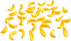 35 Pcs Miniature Bananas 1/12 Scale Banana Models Miniature Fruit Fake Mini Fruits for Mini House Kitchen Fairy Garden Decor,Décor Dollhouse