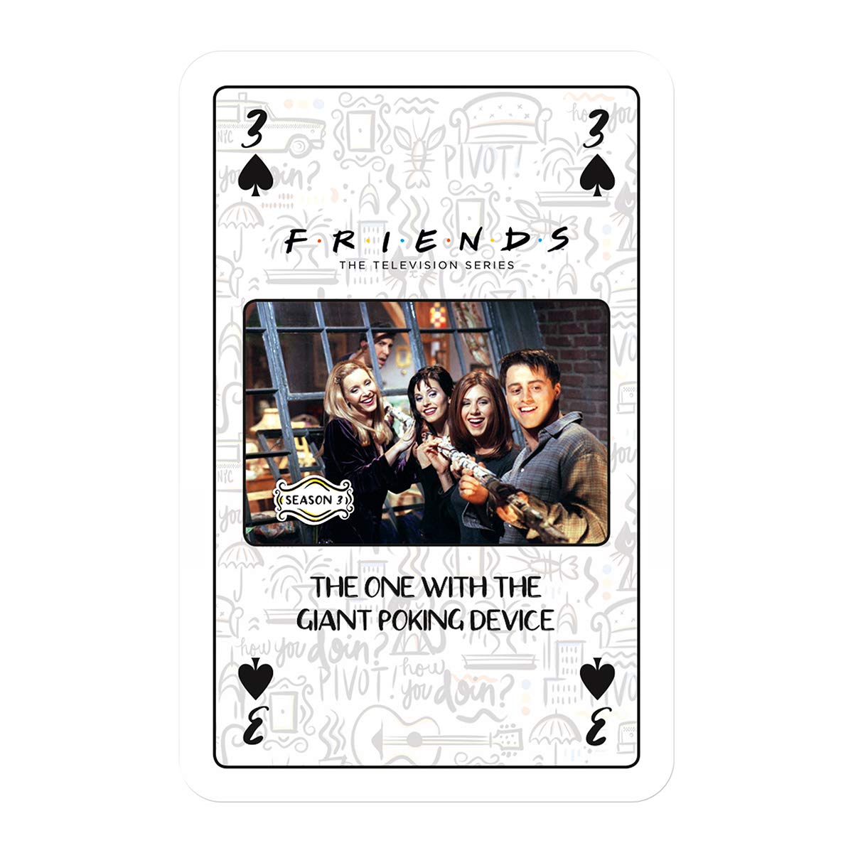 Waddington's Number 1 Friends Playing Cards, Friends Playing Cards, Deck of Cards for Kids and Adults