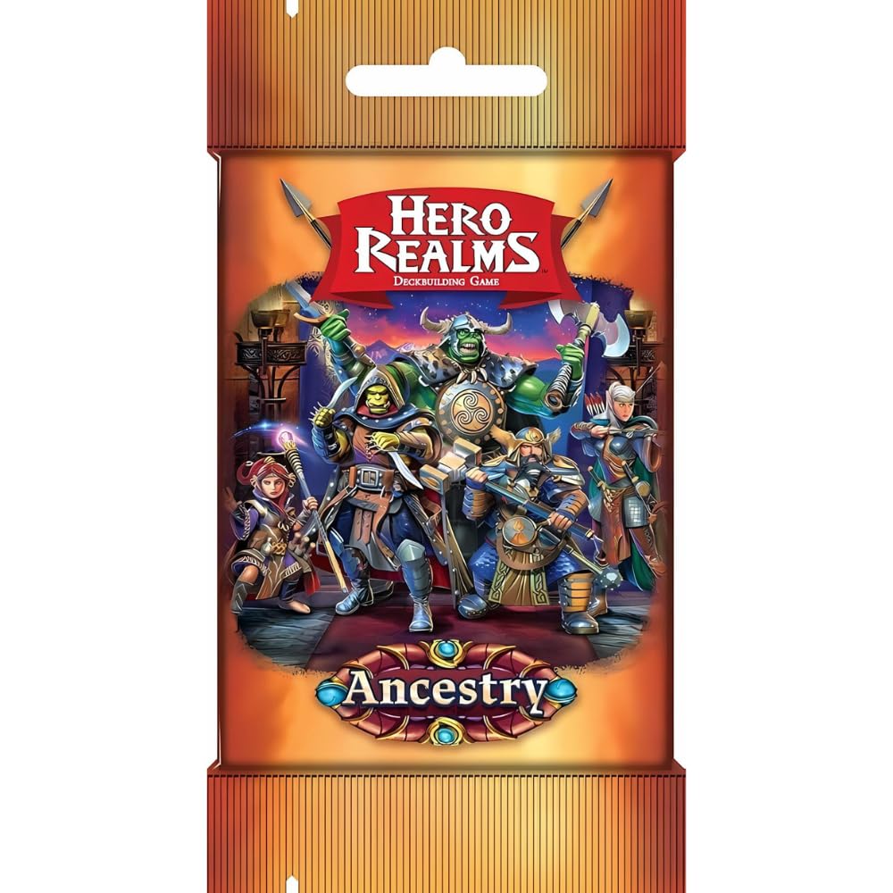 Wise Wizard Games, Hero Realms Bundle: Lost Village, Journeys and Ancestry Packs (3 Items)