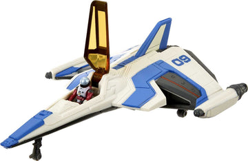 Mattel Disney Pixar Lightyear Hyperspeed Series Mini Action Figure & Toy Vehicle Set, Buzz Lightyear & XL-09 Spaceship, 6-inch Vehicle
