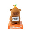 Lil Cheers Capybara By Relatable, The Uplifting Crochet Plush Friends Spreading Good Vibes, Perfect Plushies and Stuffed Animals to Gift for Kids