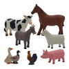 Get Ready Kids Farm Animal Toys - 8 Large Plastic Figurines for Toddlers