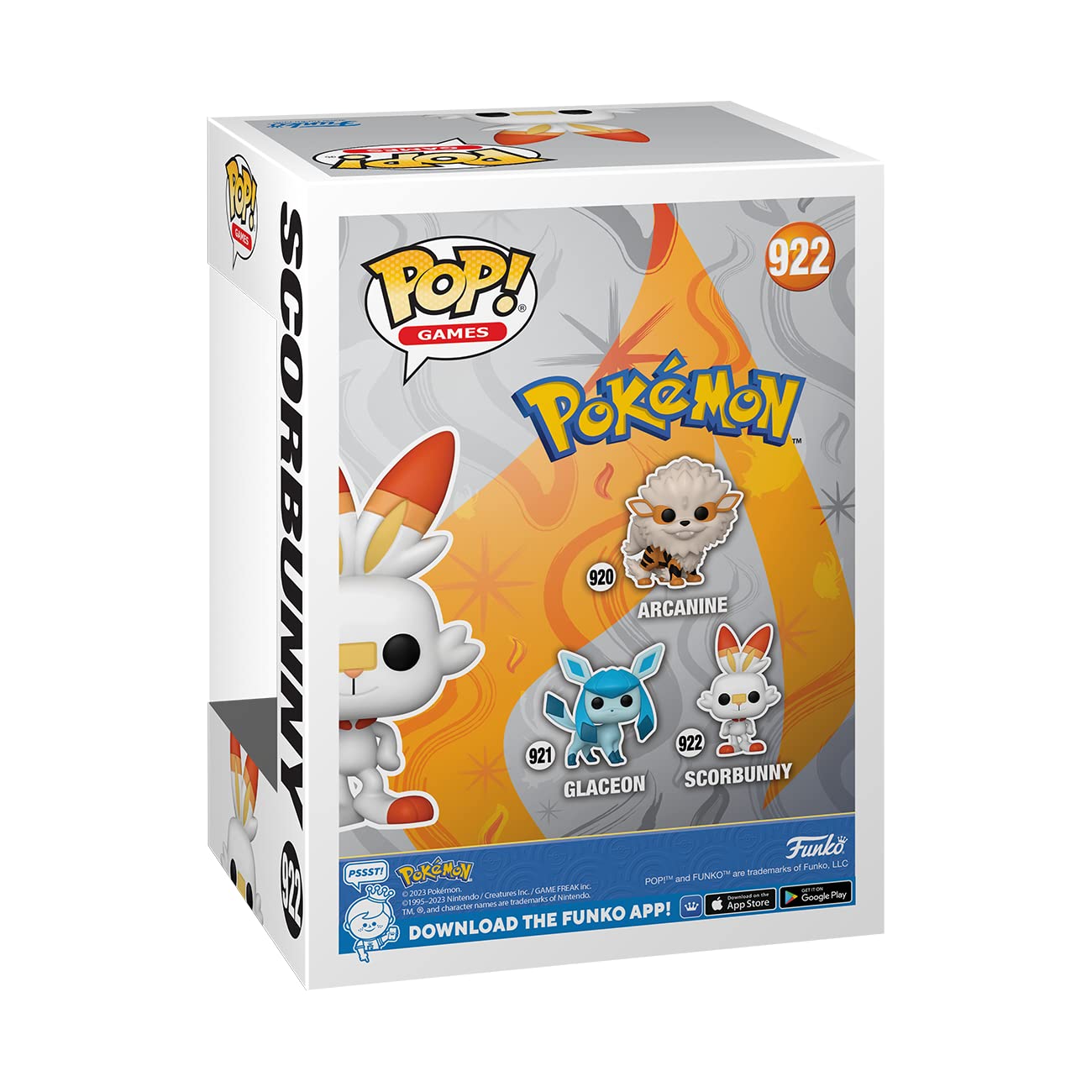 Funko Pop Games: Pokemon - Scorbunny - Collectable Vinyl Figure - Gift Idea - Official Merchandise - Toys for Kids & Adults - Video Games Fans - Model