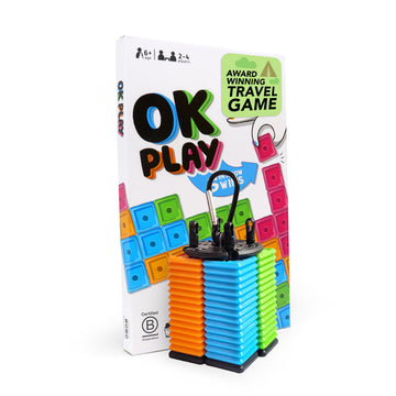 OK Play: Ultimate Travel Tile Game | Learn to Play in 10 Seconds | Waterproof & Indestructible | Perfect for Kids and Adults