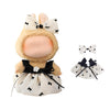 Satakara Doll Clothes Set for 17cm Dolls - Princess Dress Outfits with Bonnet/Bow Hair Accessories, Cute Clothes for Display & Photography (STK08)