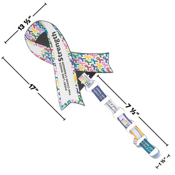 Fun Express Cancer Awareness Fundraising Paper Chain Craft Kit - Fun Creative Activity for Kids and Families - Perfect for Home Projects Charity