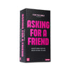 Asking for A Friend by Relatable, Great Card Games for Game Night, Bachelorette Party Favors for Social Gatherings, and Friendly Icebreakers, Includes