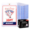 RIXUGIT 40 Pack 35pt One Touch Magnetic Card Holders