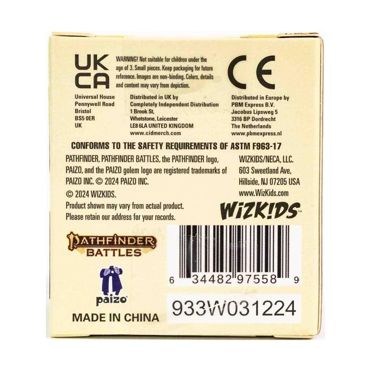 WizKids Pathfinder Battles: Fearsome Forces (Single Mini Booster)