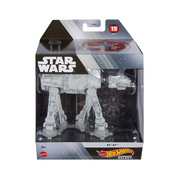 Hot Wheels Character Cars, at-at, Toy Vehicle for Kids Aged 4 and Up