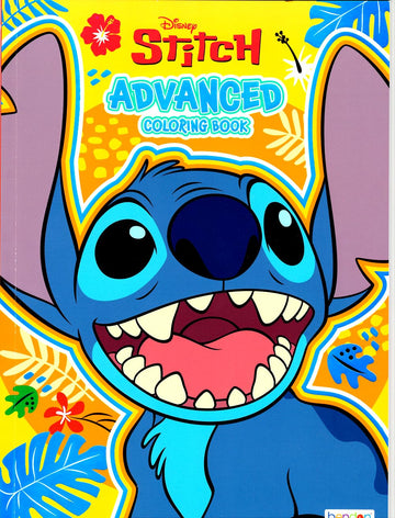Disney Stitch Coloring Books Deluxe Set for Kids - Bundle with Sticker Activity Pad, Kids Coloring Book and More