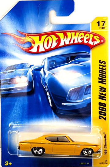 Hot Wheels 2008 017 17 New Models Red '69 Chevelle 1:64 Scale