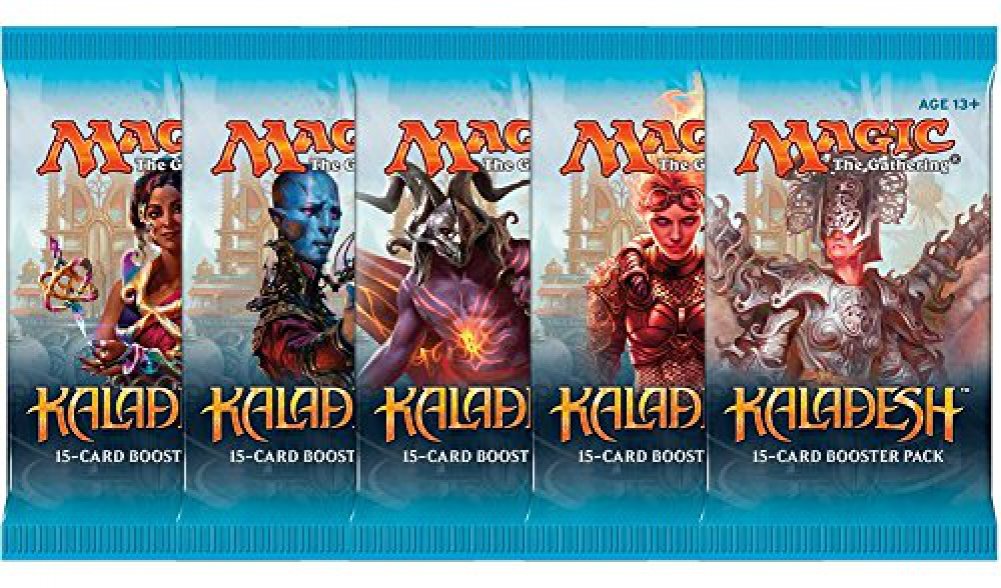 Magic the Gathering: MTG Kaladesh KLD Prerelease Pack (Pre-Pelease Promo + 6 Boosters + d20 Spindown Counter)