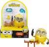Minions: Loud 'n Rowdy Bob Talking Action Figure with Kung Fu Bench Toy, Kids Gift Ages 4 Years & Older