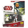 Star Wars 2009 Clone Wars Animated Action Figure 2-Pack Yoda and Jek