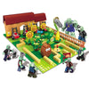 JHESAO Plants and Zombies PVZ Toys Assembly Action Figures PVZ Assemblable Toys Set 1 2 Series Great Gifts for Kids and Fans,Birthday and Christmas