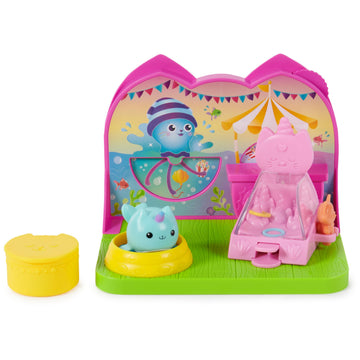 Spin Master Gabby's Dollhouse Kitty Narwhal’s Carnival Room, with Toy Figure, Surprise Toys and Dollhouse Furniture, Kids Toys for Girls & Boys 3+