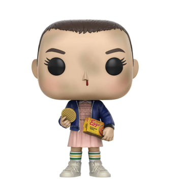 Funko Pop Stranger Things Eleven with Eggos Vinyl Figure, Styles May Vary - with/Without Blonde Wig,Multicolor,Standard,13318 - Collectable Vinyl