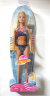 Barbie in A Mermaid Tale Blonde Hair in Blue and Pink Print Swimsuit