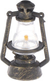 Miniature Lamps for Dollhouse,Doll House Miniature Retro Oil Lantern Dollhouse Accessories Scene Ornaments Dollhouse Miniature Scene Model Hurricane