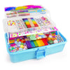 Bobbie Art Arts and Crafts Supplies for Kids- Ultimate Crafting Supply Carboodle in Portable 3 Layered Plastic Art Art Crafting Kit Birthday Gifts