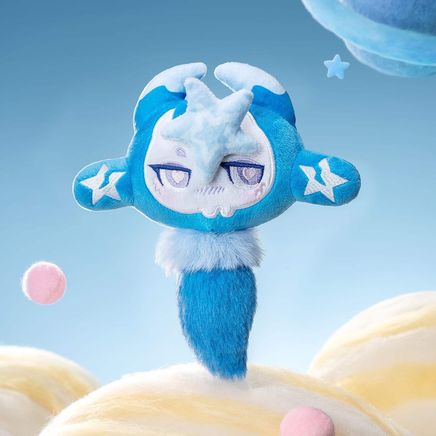 OHKU Starry Sprites Interstellar Friends Series Plush Charm Blind Box Random Design Action Figures Collectible Toys Home Decorations Holiday Birthday