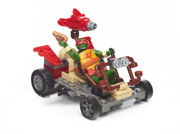 Mega Bloks Teenage Mutant Ninja Turtles Ninja Racers, Raphael Pizza Speedster