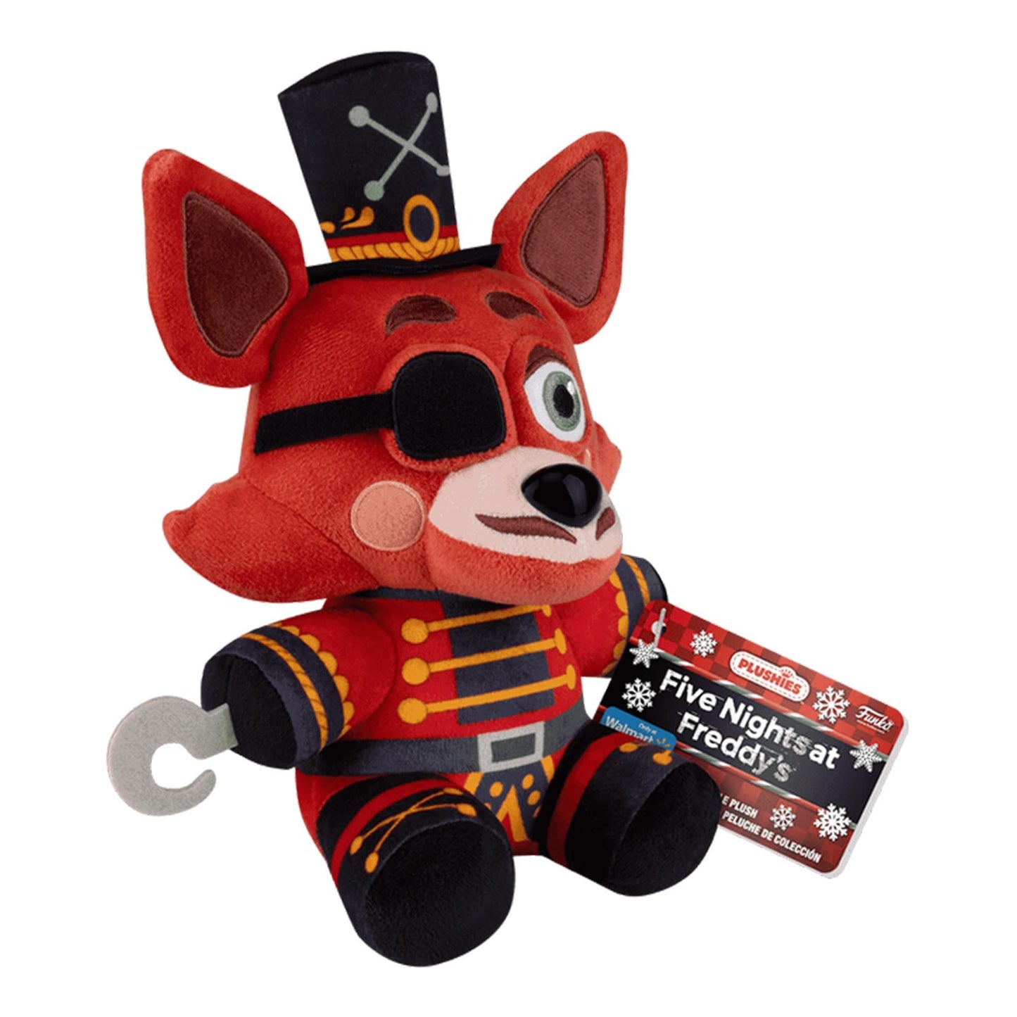 Funko Plush: Five Nights At Freddy's (FNAF) - Foxy Nutcracker - (CL 7") - Collectable Soft Toy - Birthday Gift Idea - Official Merchandise - Stuffed