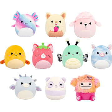 Squishmallows Original 10-Pack - Official Jazwares Plush (Little) (Amazon Exclusive)
