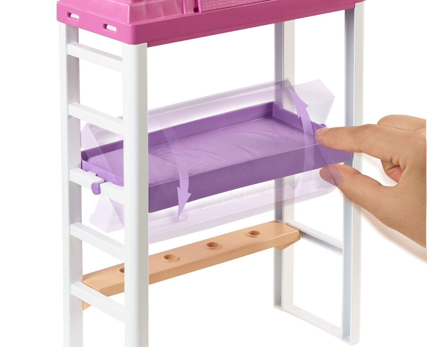 Barbie Doll & Furniture Set, Loft Bed with Transforming Bunk Beds