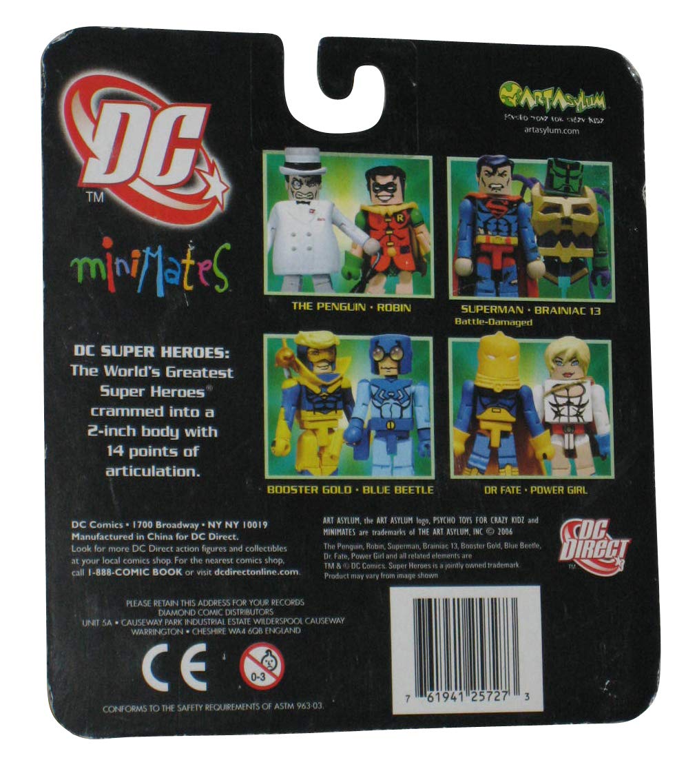 Dc Minimates Series 2 Dr. Fate & Power Girl