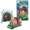 The Elf on the Shelf Peppermint Train Ride - Exclusive Inflatable Train Accessory for Your Scout Elf - Colorful Holiday Adventures - Scout Elf Not