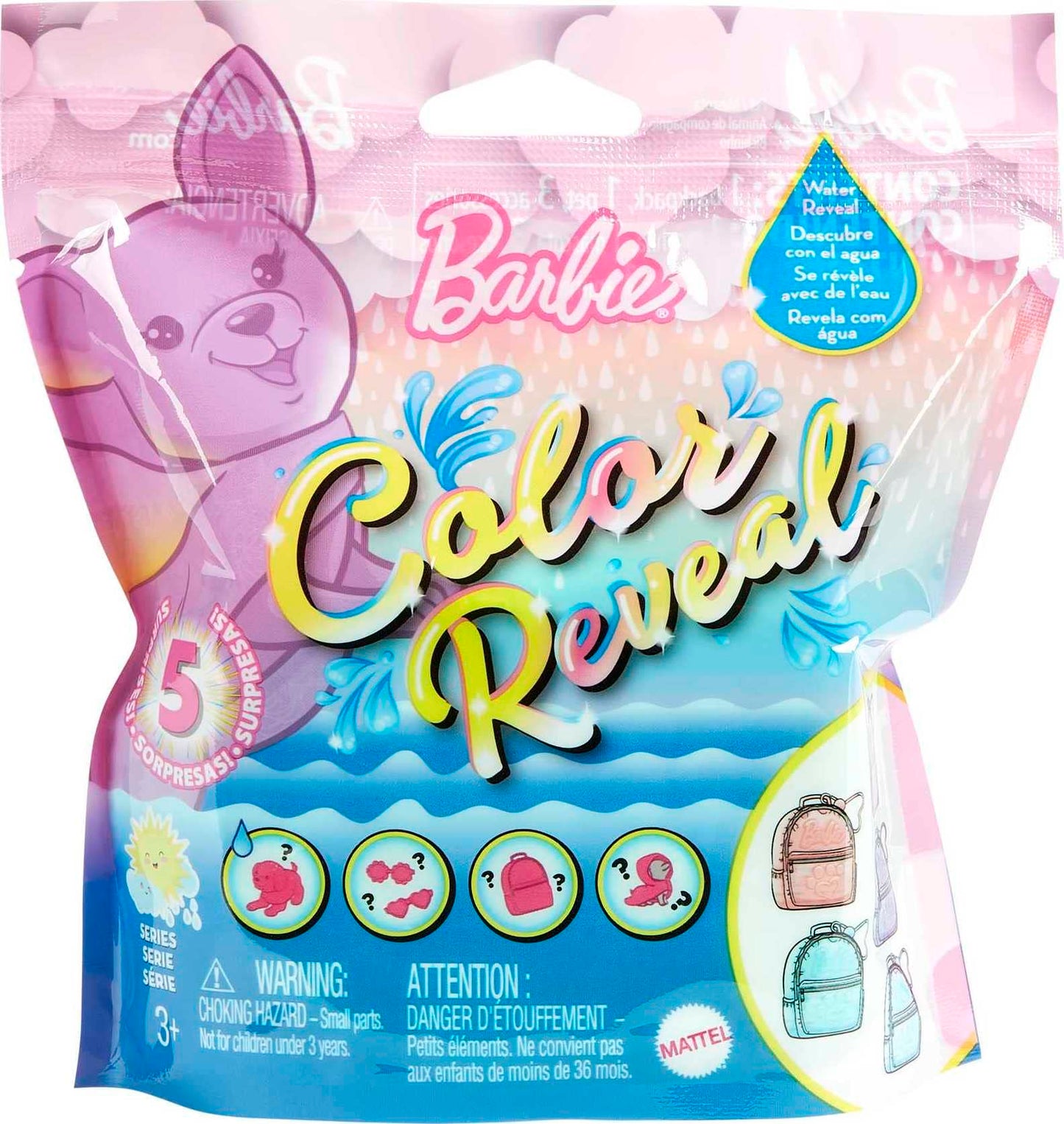 Reveal Pets Barbie Color Asst.