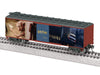 Lionel Harry Potter and The Chamber of Secrets HO Gauge Model Train Boxcar - Railroad Train Car with Movie Scene Graphics, Metal Wheels, Opening