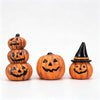 SENTOP 3pcs Miniature Figurines, Fairy Garden Decorations, Halloween Pumpkins & Party Favors